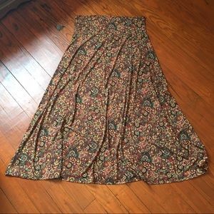2XL LulaRoe Maxi Skirt - Perfect for Fall!!